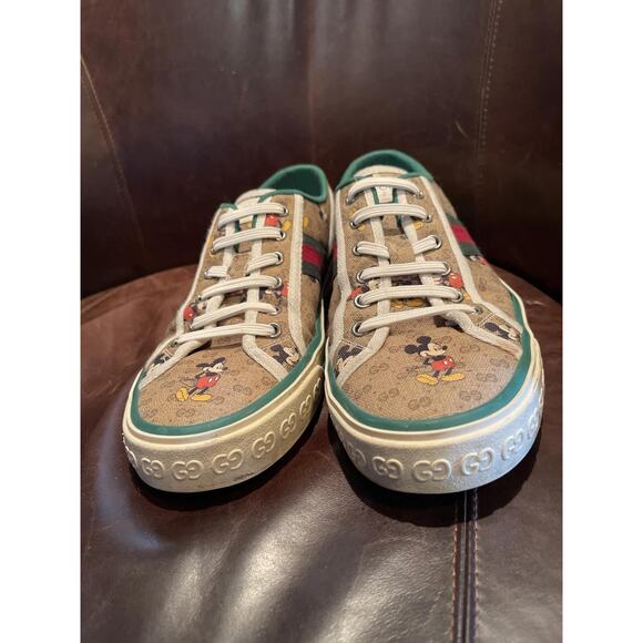 Gucci x Disney Mickey Mouse 1977 Tennis Sneakers